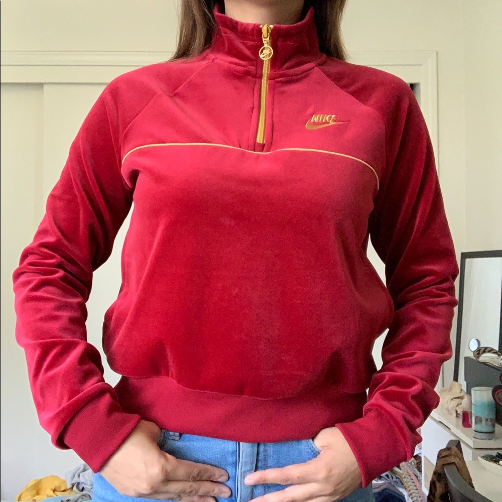 Nike half zip sweatshirt